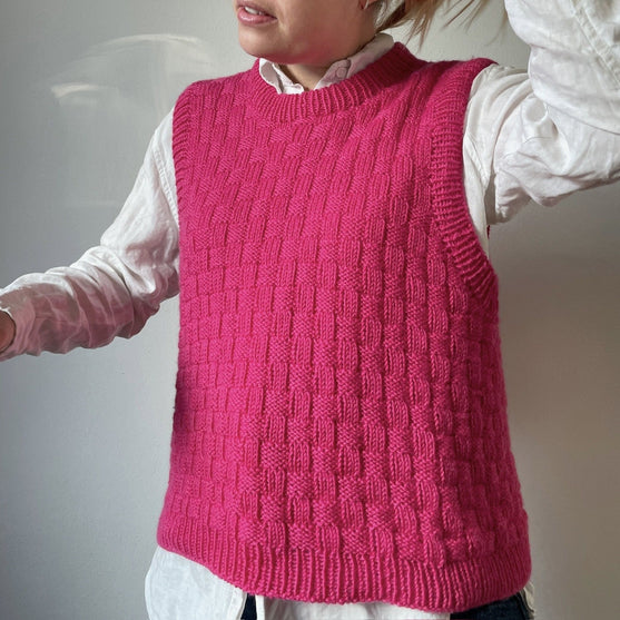 

Easy Square Slipover - Pull sans manches
1