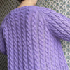 

Easy Cable Cardigan - Gilet
4