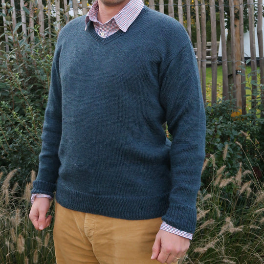 Pull Arnaud à col en V classique