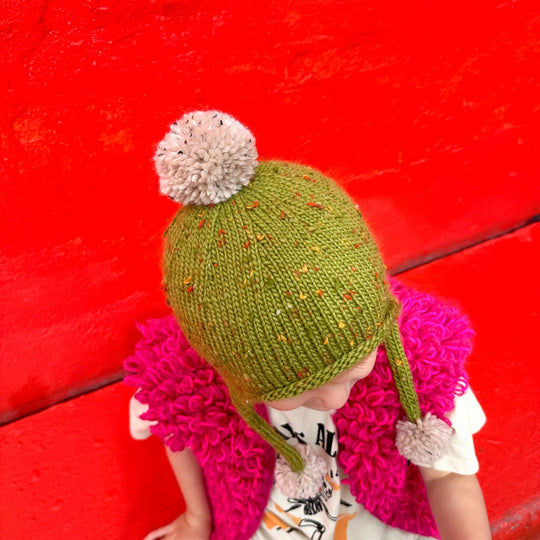 Triple pompom - Bonnet enfant