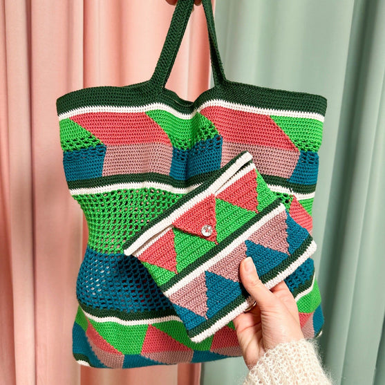 

Retro - Tote Bag et Pochette
1