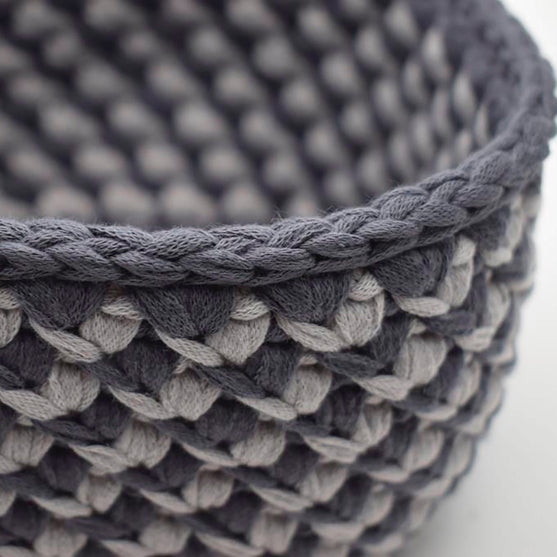 

Oblique Lines Stripes - Paniers carrés
3