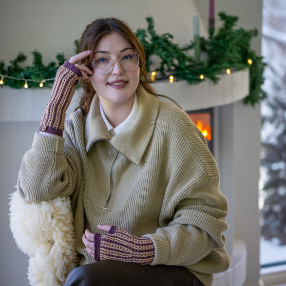 

2ème dimanche de l'Avent - Crochet - Kaleidoskope - Mitaines
4