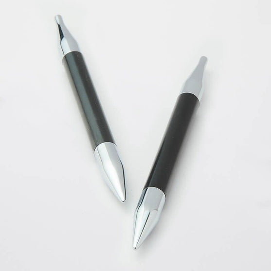 

Aiguilles circulaires interchangeables Courtes Karbonz - KnitPro
2