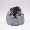 

Panier Ribbon avec fond en cuir rond- classique
5
