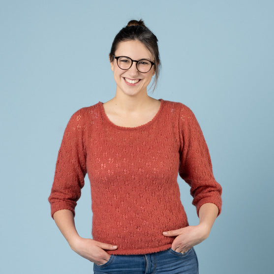 

Martha - Pull avec point ajouré
1