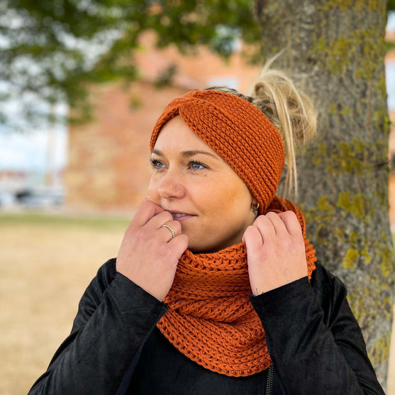 

Joy - Ensemble hiver - Bandeau & Tour de cou
4