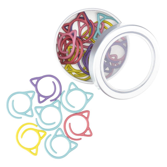 Marqueurs à mailles en métal - Chat - Hobbii