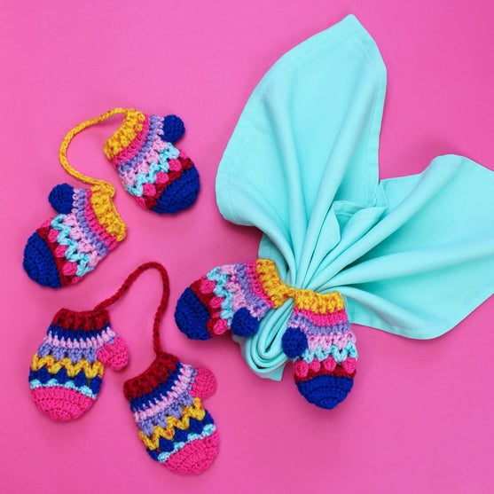 

Mini Mitten - Anneaux de serviette de table
1