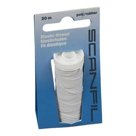 

Scanfil Fil élastique - Blanc - 20 m
1