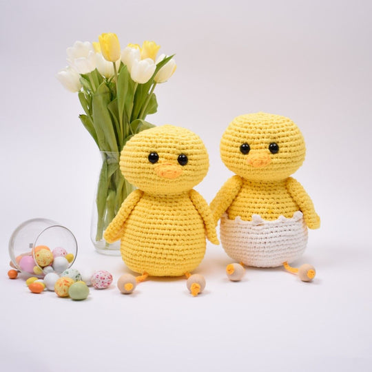 Poussins de Pâques Perle et Pedro - Grand