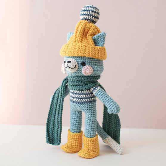 

Lenny Cat - Kit crochet
2