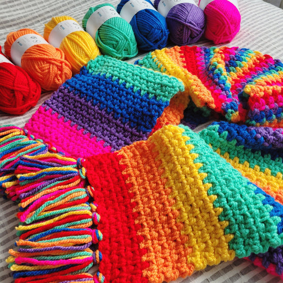 

Chunky Rainbow - Écharpe
6