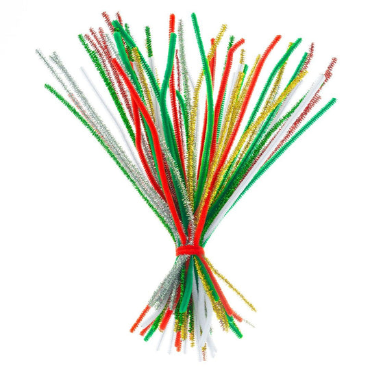 Cure-pipes / Fil chenille à paillettes - Hobbii
