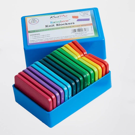 

Rainbow Knit Blockers - Peignes pour bloquer ses tricots - KnitPro
2