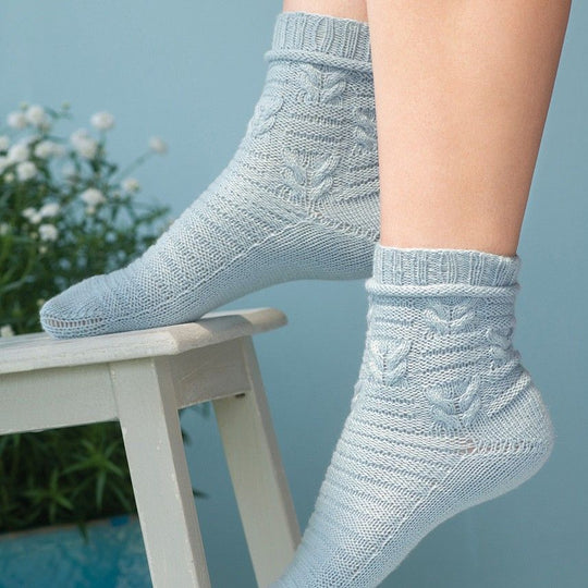 Chaussettes avec Point de godron