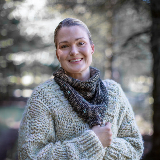 

4e dimanche de l'Avent - Tricot - Snowflake - Echarpe
6