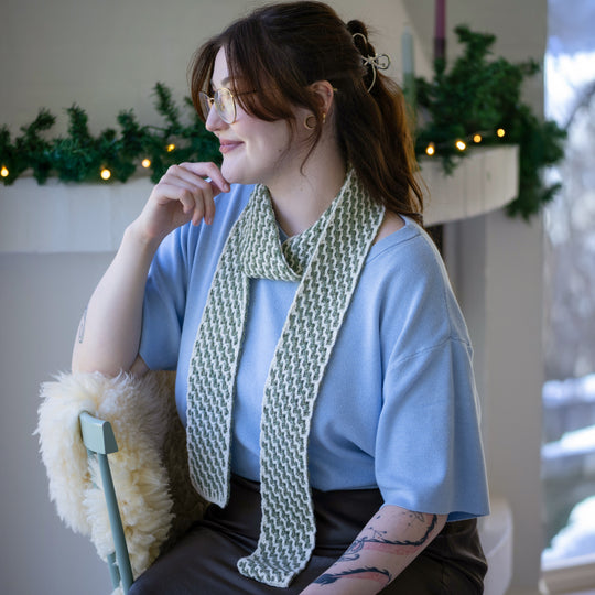 1er dimanche de l'Avent - Crochet - Steppingstone - Écharpe