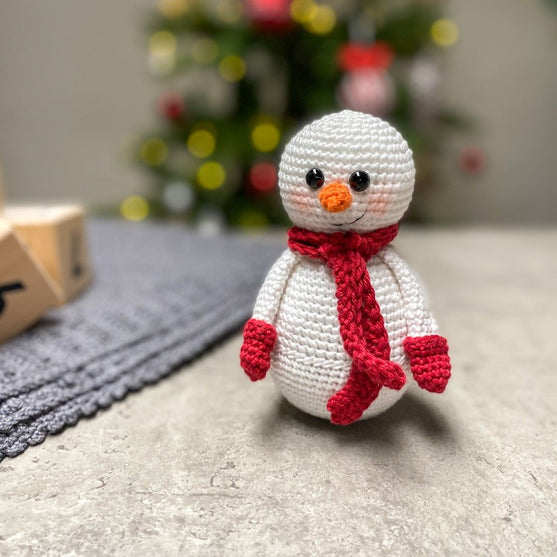 Bonhomme de neige culbuto 1
