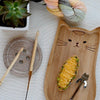 

Crochets tunisiens interchangeables Bamboo - KnitPro
5