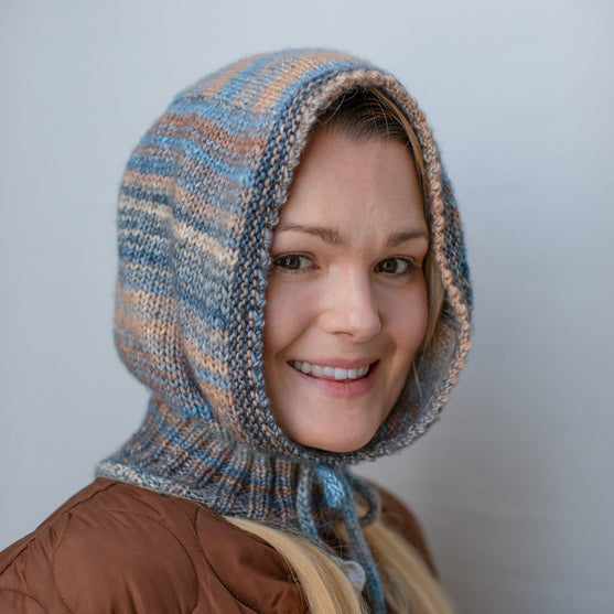 

2ème dimanche de l'Avent - Tricot - Winter Sky - Cagoule
5