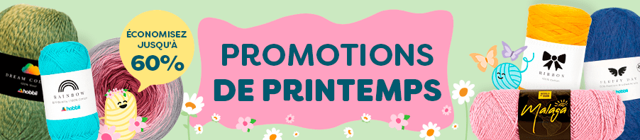 Offre de printemps sur le fil de coton